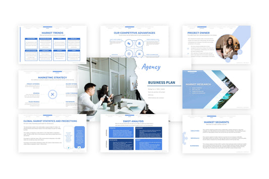 23 data to include in the business plan of your agency
