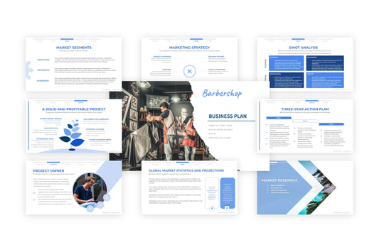 23 data to include in the business plan of your barbershop salon