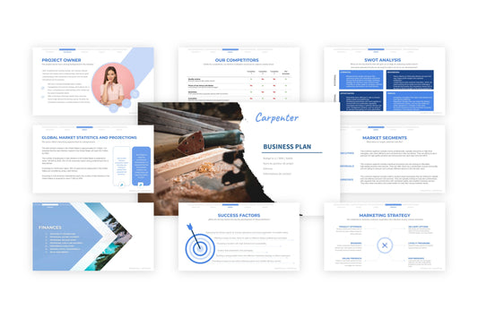 23 data to include in the business plan of your carpentry business