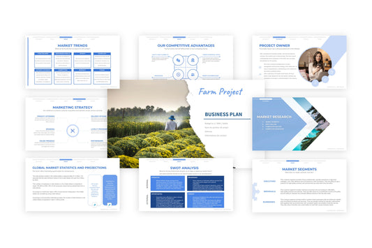 23 data to include in the business plan of your farm project