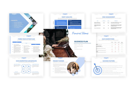 23 data to include in the business plan of your funeral home business