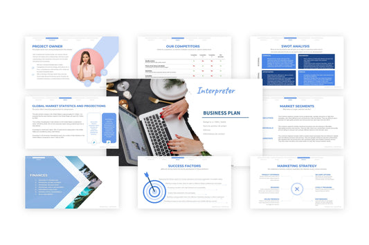 23 data to include in the business plan of your interpreting services