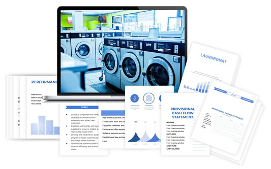 How to make a business plan for coin operated laundromat?