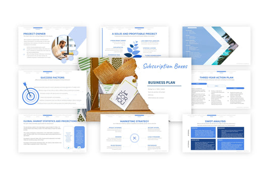 23 data to include in the business plan of your subscription box business