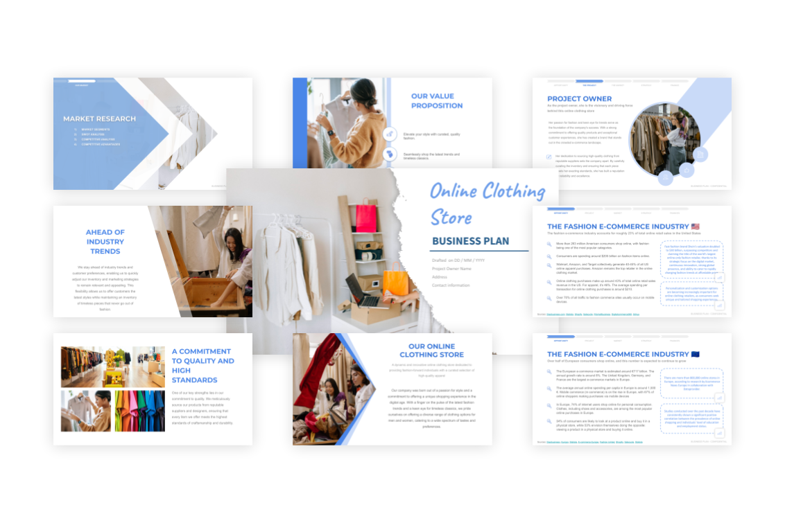 Online Clothing Store Business Plan