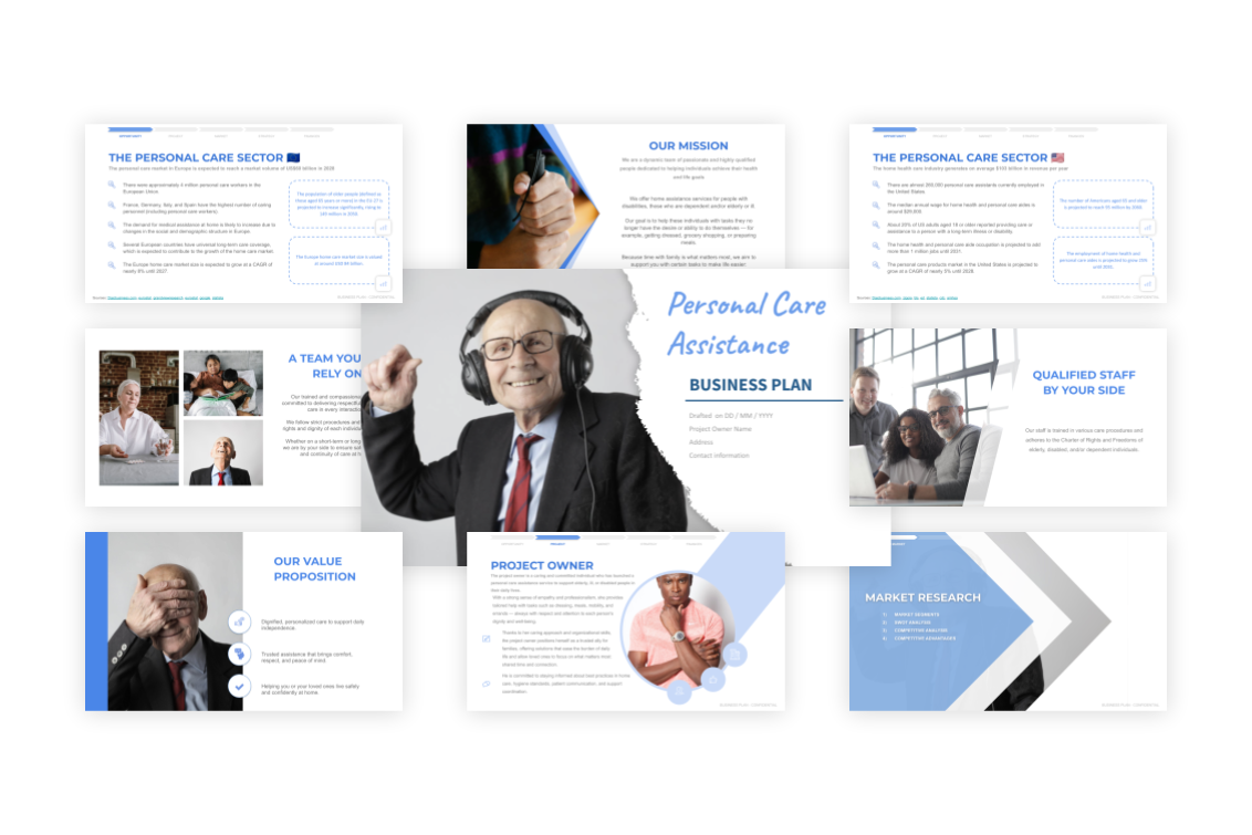 Personal Care Assistance Business Plan