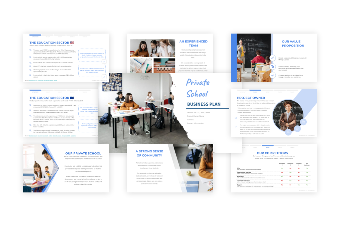 Private School Business Plan