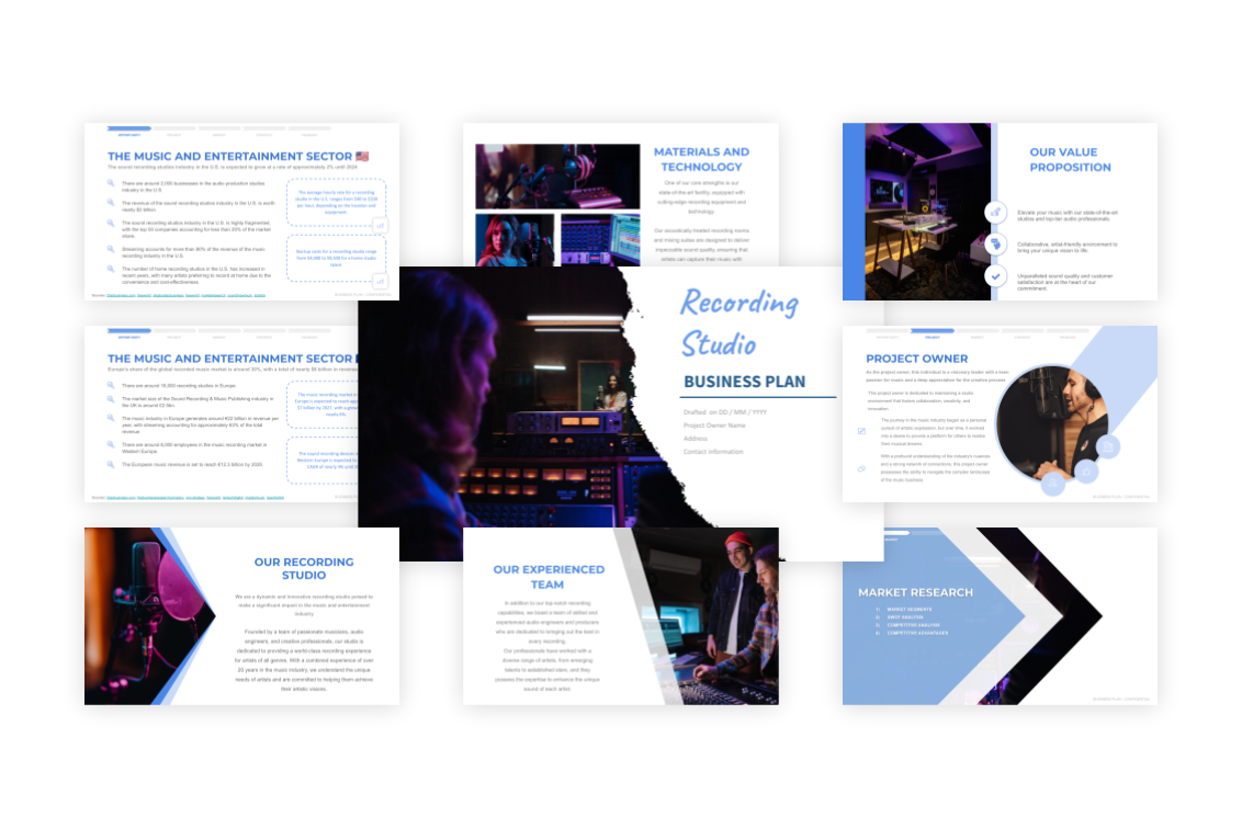 Recording Studio Business Plan