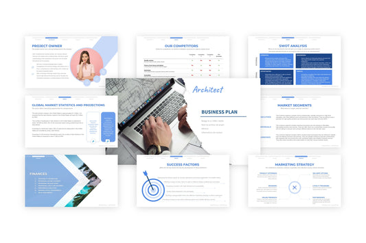 23 data to include in the business plan of your architect practice
