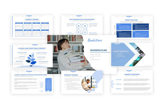 23 data to include in the business plan of your bookstore business