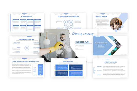 23 data to include in the business plan of your cleaning company