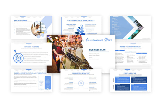 A free sample of a convenience store project presentation