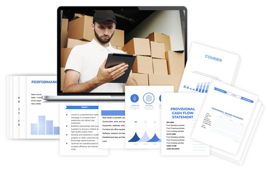 Courier: average revenue, profit and margins