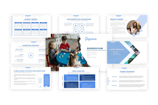 How long does a daycare take to recover its startup costs based on monthly enrollments?