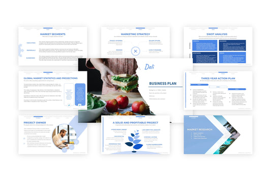 A free sample of a deli project presentation