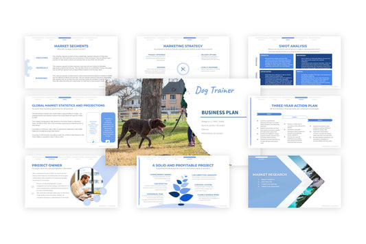 A free sample of a dog training project presentation