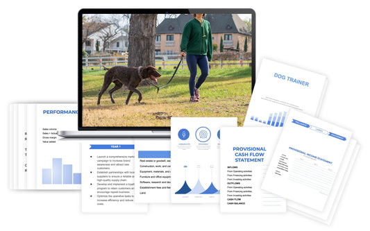 What is the group class revenue for a dog trainer?