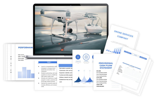 Profitability of a Drone Services Company