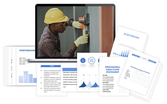 What is the average job value for an electrician?
