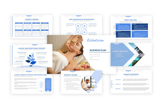 A free sample of an esthetician project presentation