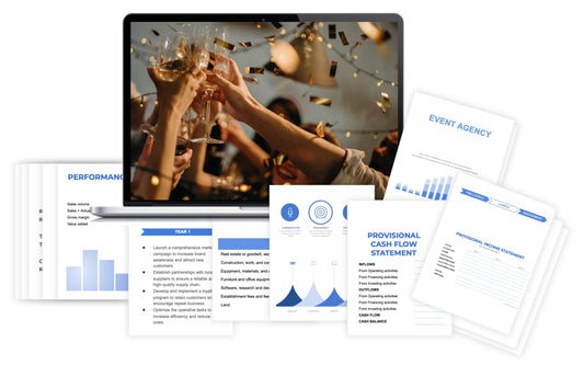 Event agency: avg revenue, profit and margins