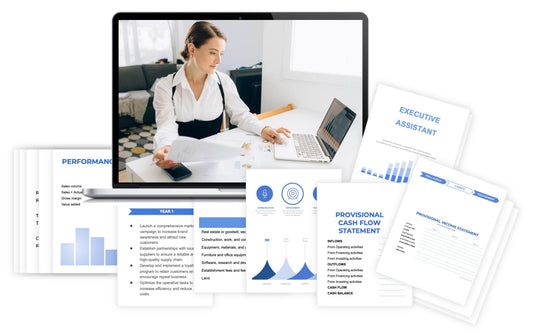 What is the profit margin of an executive assistant?