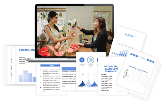 Startup costs for a florist