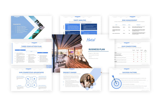 A free sample of a hotel project presentation