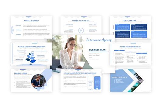 A free sample of an insurance agency project presentation