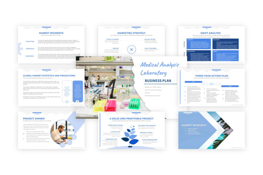 23 data to include in the business plan of your medical analysis laboratory