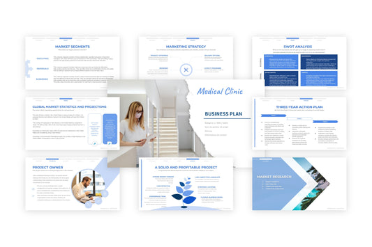 A free sample of a medical clinic project presentation