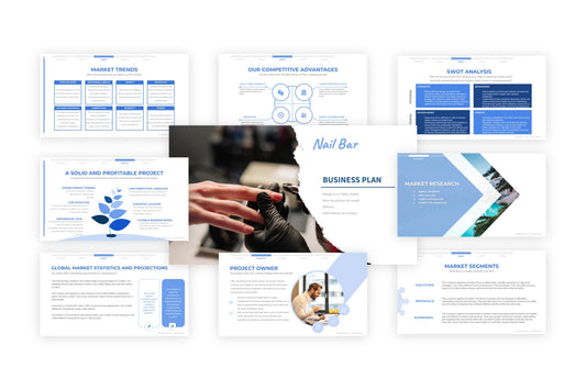 23 data to include in the business plan of your nail bar salon