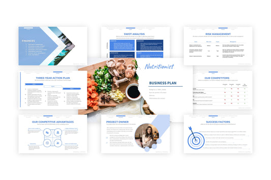 23 data to include in the business plan of your nutritionist practice