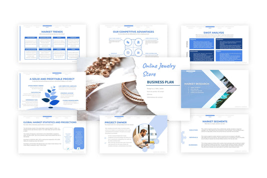 23 data to include in the business plan of your online jewelry store