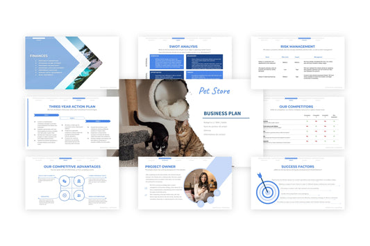 23 data to include in the business plan of your pet store