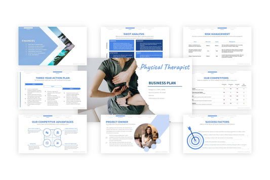 What (physical therapy) clinic size is needed for treatment rooms, equipment, and a waiting area?