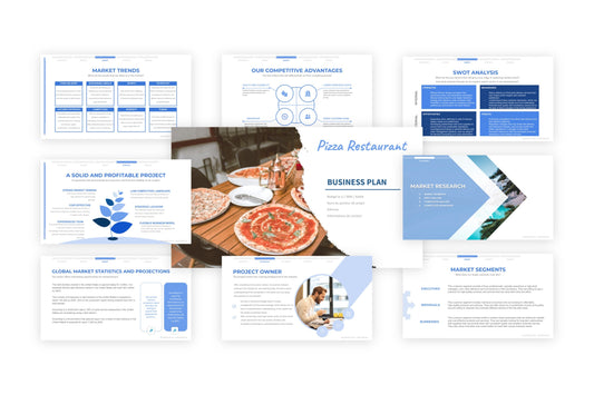 A free sample of a pizza restaurant project presentation