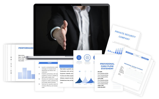 What is the client retention rate for a private security company?