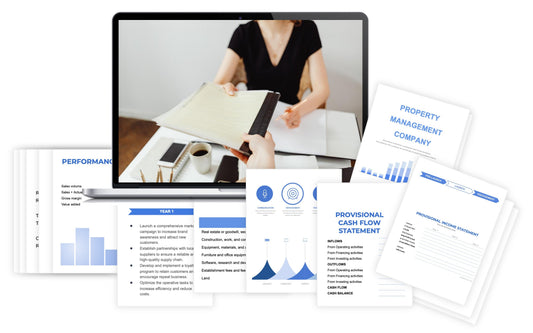 What is the fee structure for a property management company?