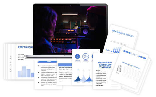 What is the profit margin of a recording studio?
