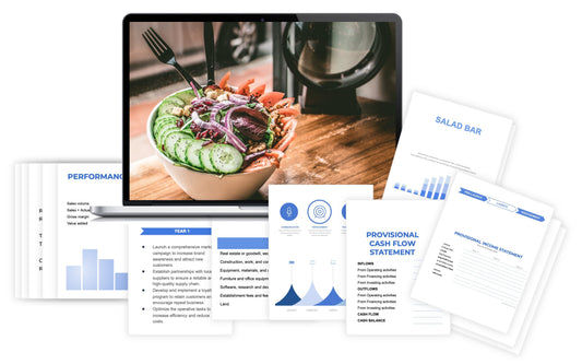 What is the profit margin of a salad bar?