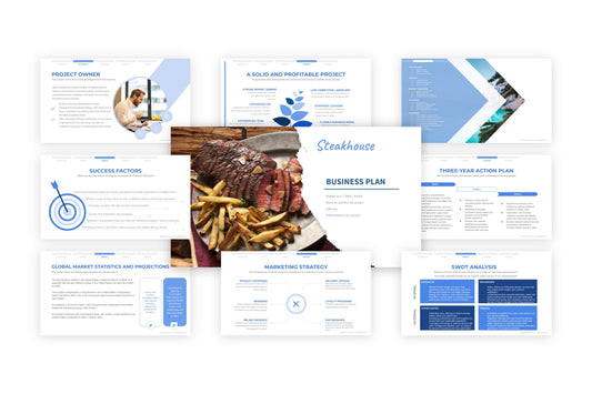 A free sample of a steakhouse project presentation