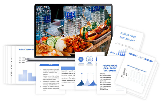 Street food restaurant: average revenue, profit and margins