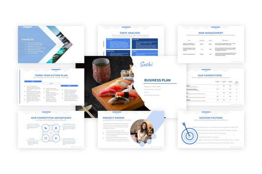 23 data to include in the business plan of your sushi restaurant