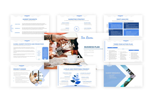 23 data to include in the business plan of your tea room project