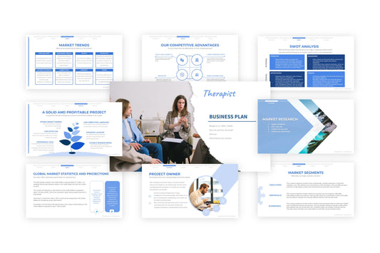 23 data to include in the business plan of your therapy practice