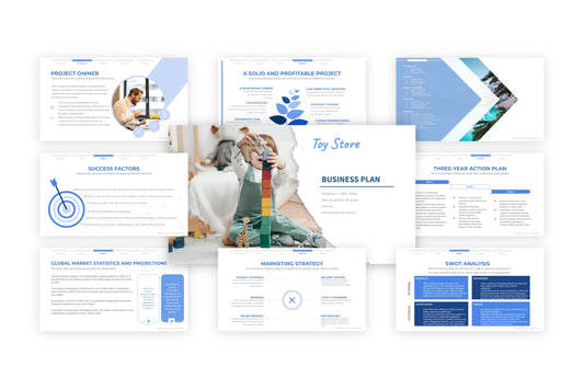 23 data to include in the business plan of your toy store
