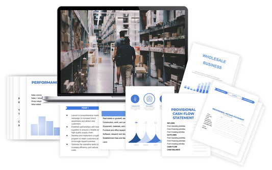 What is the profit margin of a wholesale business?
