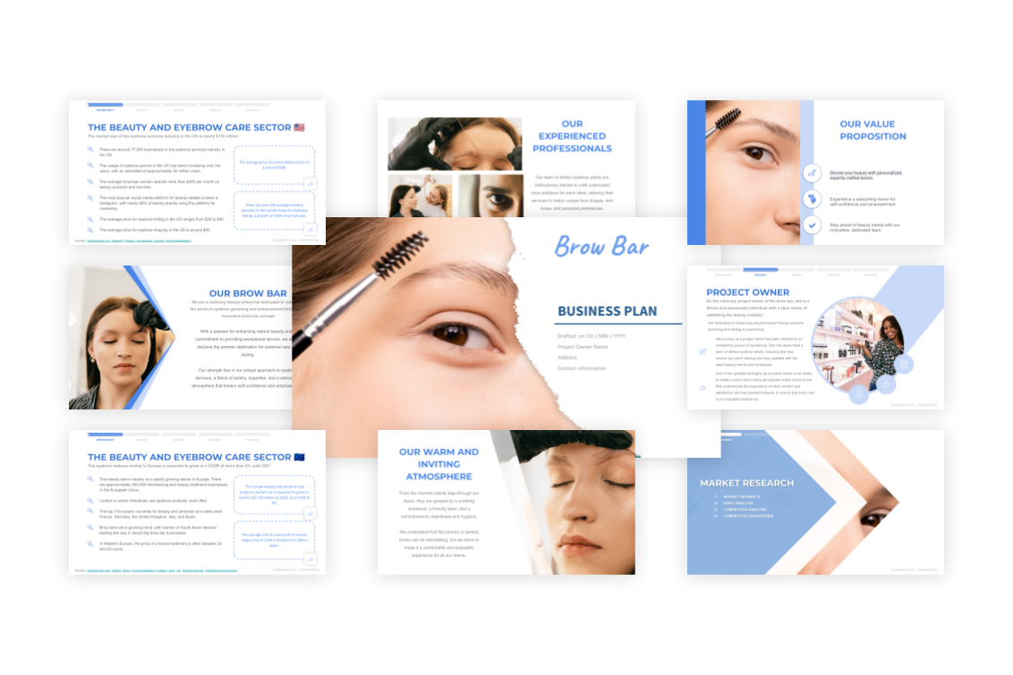 Brow Bar Business Plan