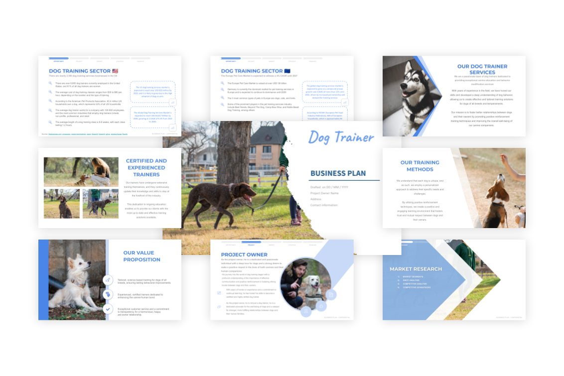 Dog Trainer Business Plan